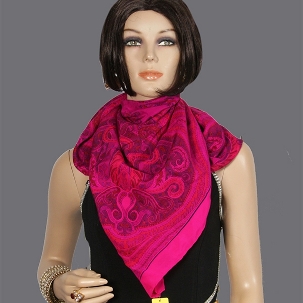 Printed Silk Scarf